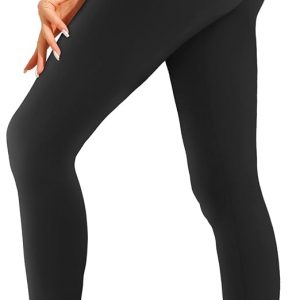 High Waisted Leggings for Women Tummy Control Workout Leggings Soft Natural Feelings Athletic Yoga Pants black