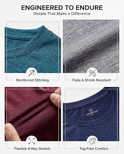 men's gym workout t shirts